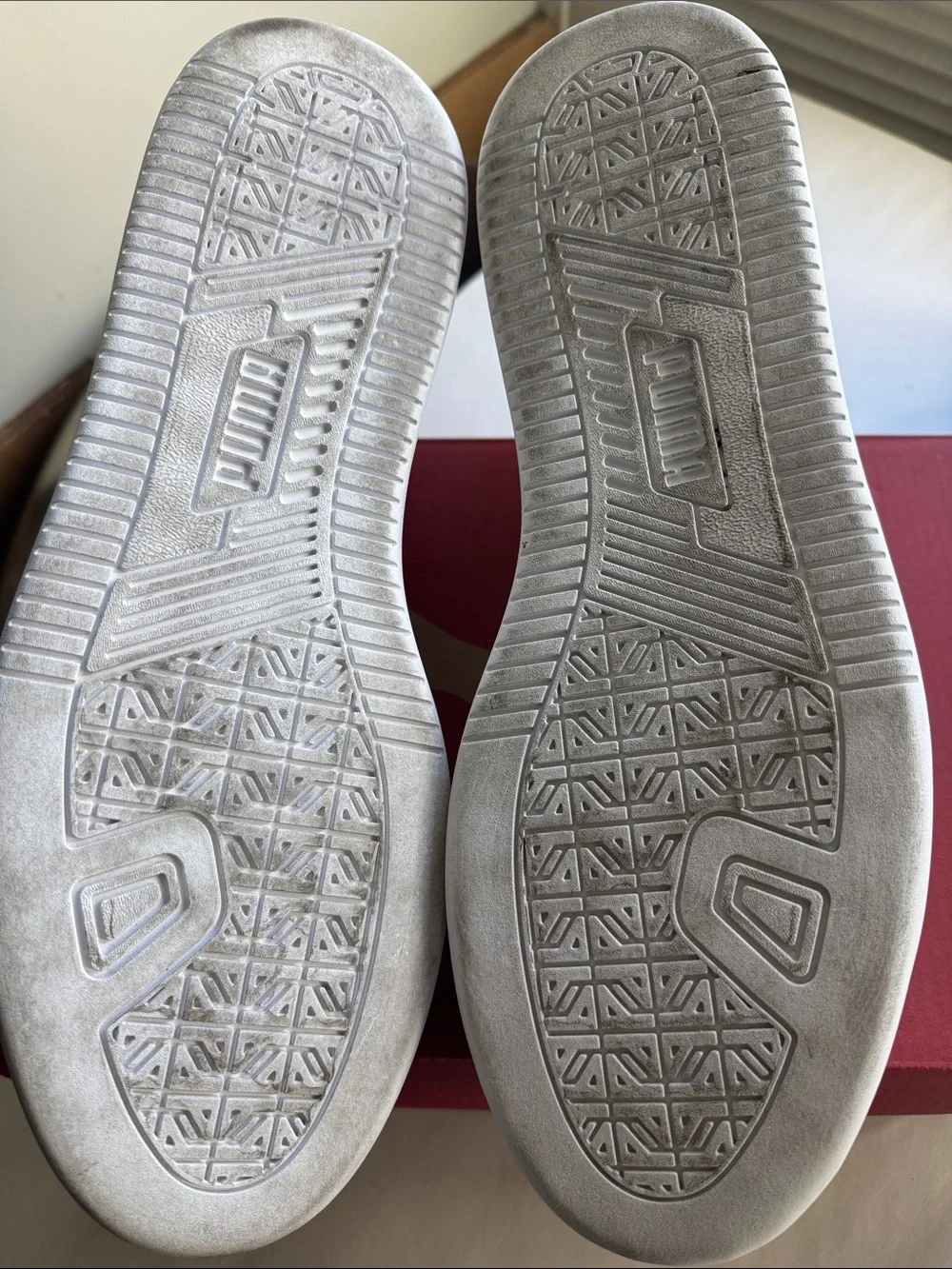 PUMA Men's Caven 2.0 Sneaker Size 12M Puma White/Puma Silver activewear sports